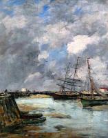 Boudin, Eugene - Trouville, the Jettys, Low Tide